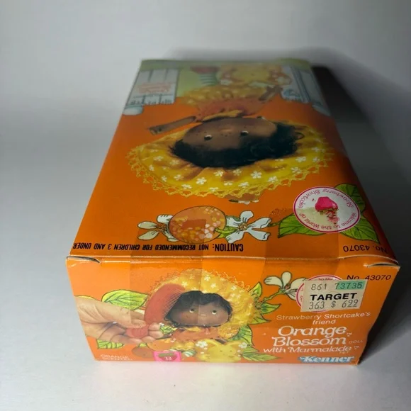 Vintage Strawberry Shortcake Friend Doll, Orange Blossom w Vintage Strawberry Shortcake Friend Doll, Orange Blossom w